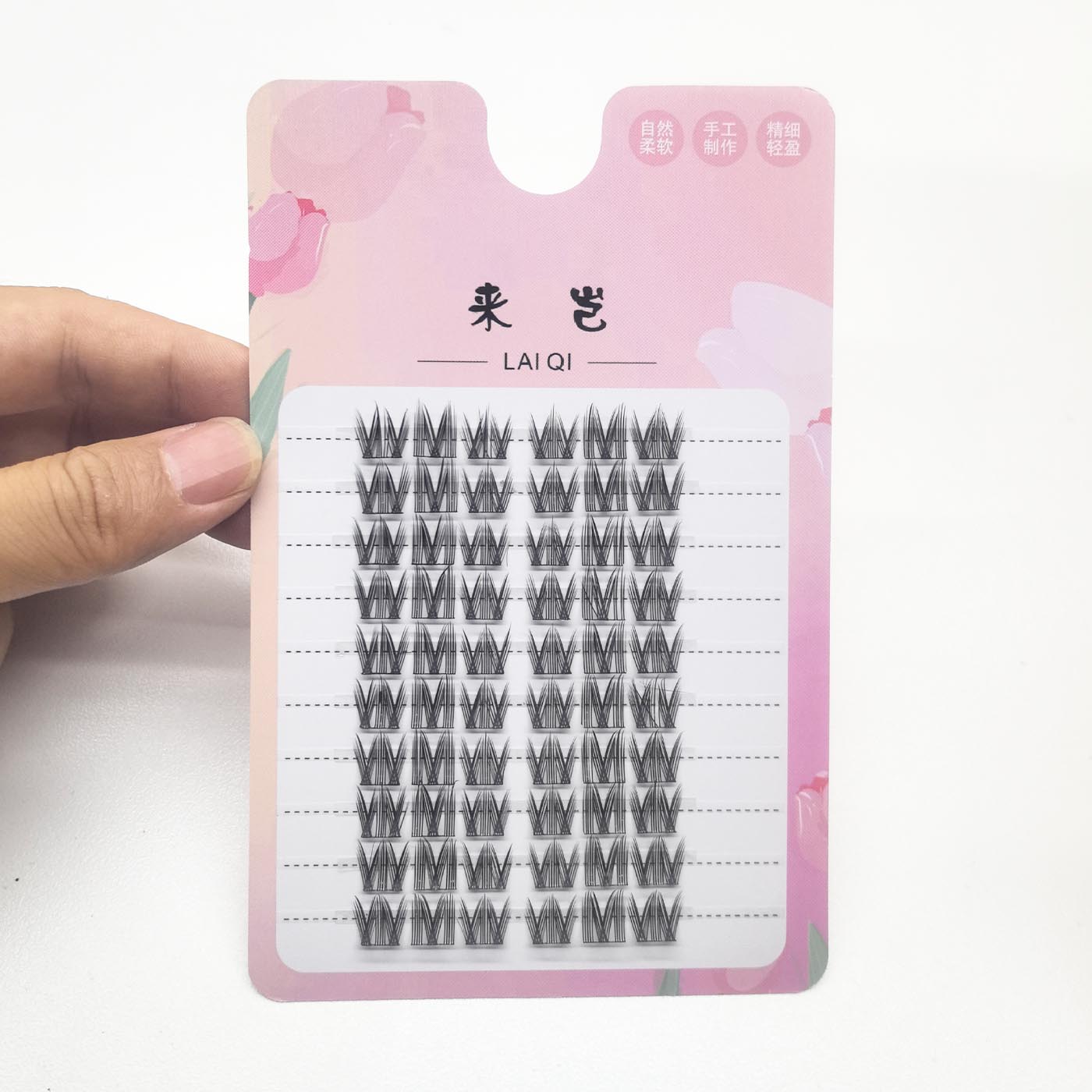 刷胶款折盒小甜猫假睫毛